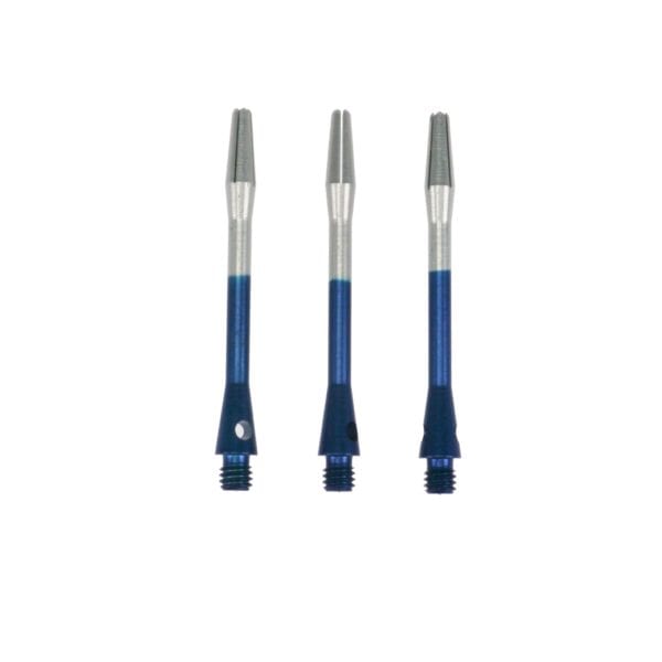 Silver/Blue 2-Tone Shafts (Medium)