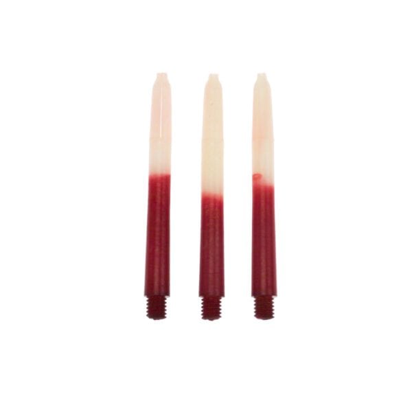 Red & White Nylon Shafts (Medium)