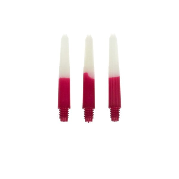 Red & White Nylon Shafts (Short)