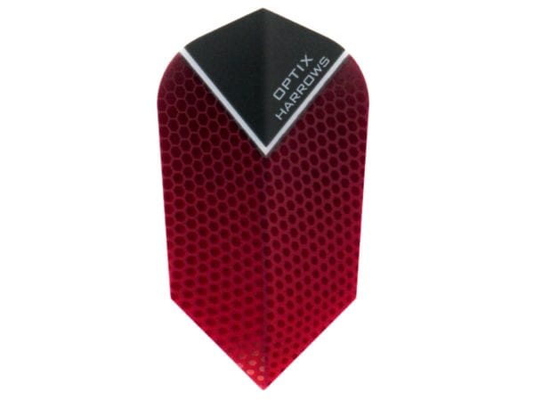 Optix Red/Black Speed Flights (100 micron)