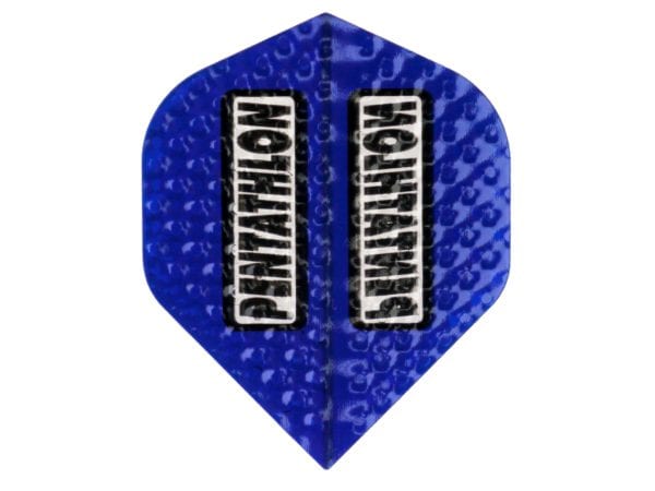 Pentathlon Blue Dimplex Standard Flights (100 micron)
