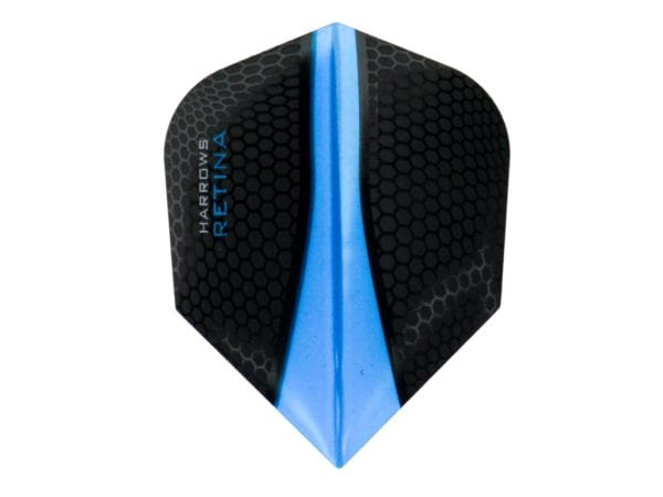Retina Black/Blue Standard Flights (100 micron)