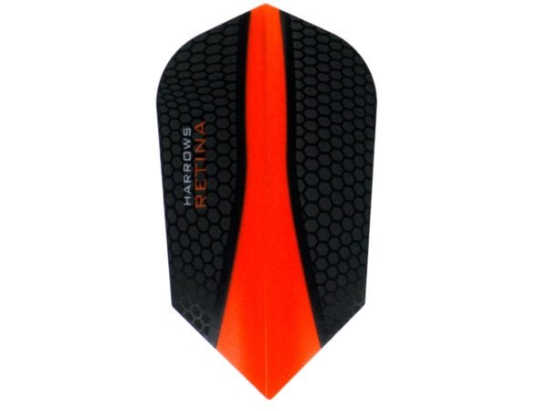 Retina Black/Orange Speed Flights (100 micron)
