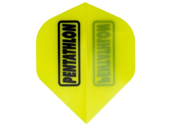 Pentathlon Neon Yellow Standard Flights (100 micron)