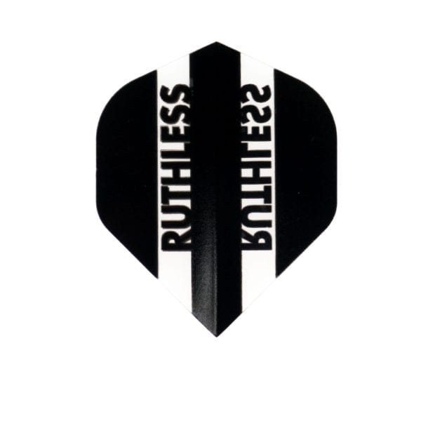 Ruthless Black Standard Flights (100 micron)