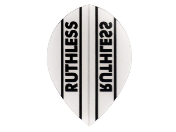 Ruthless Clear Teardrop Flights (100 micron)