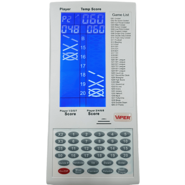 Proscore Digital Dart Scorer White
