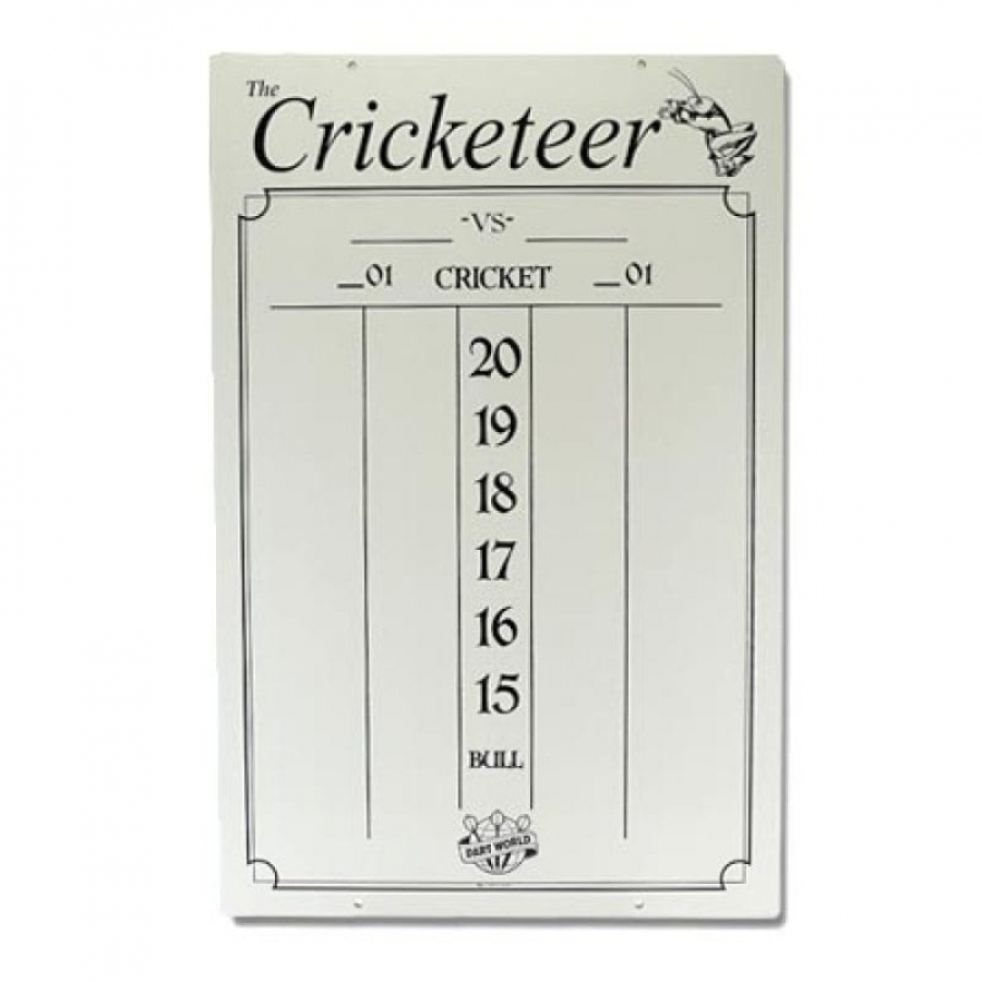 Dry Erase Cricket Scoreboard 23.5"x15.75"